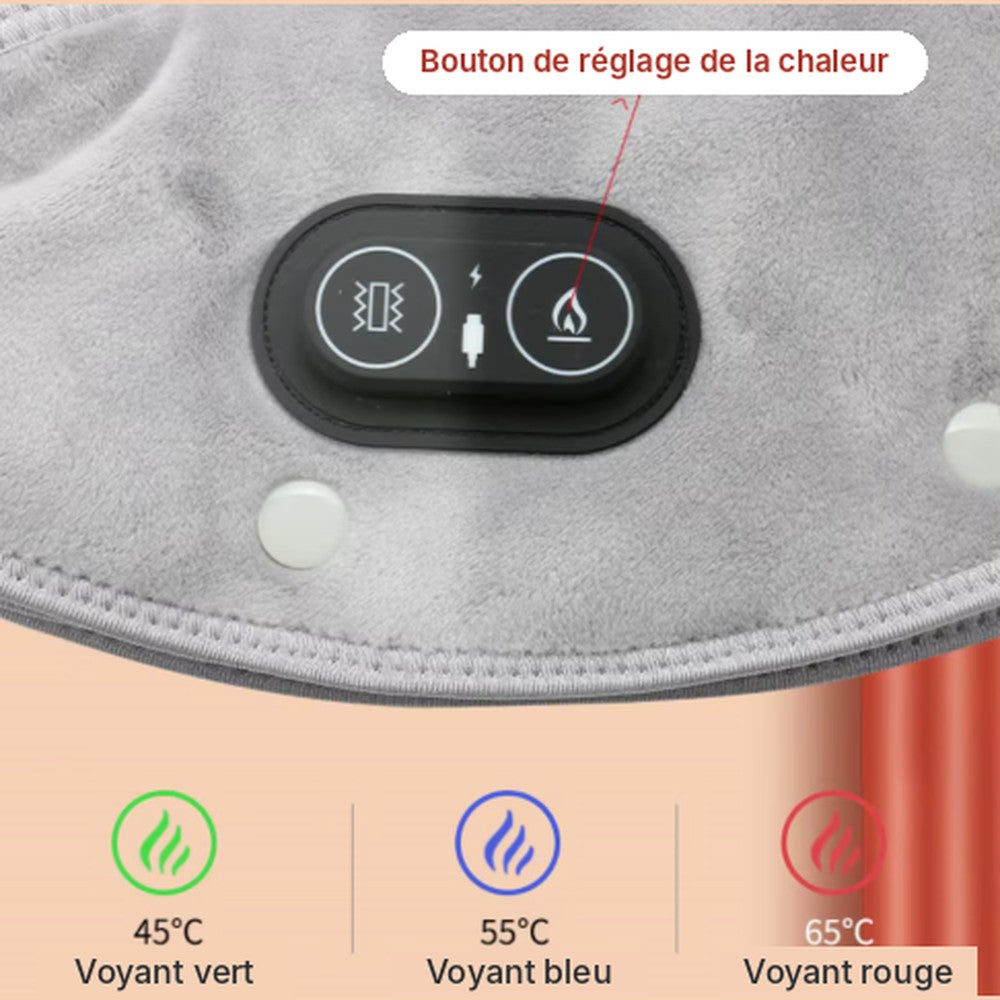 Châle chauffant nuque et épaules XL